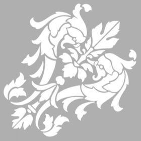 Artikel ST-1280 Ördek Motifi Stencil Tasarımı 30x30 cm Kanvas Tablo