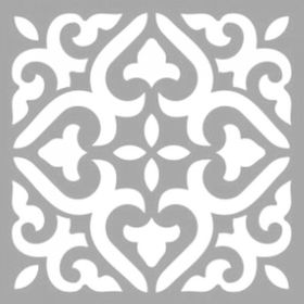 Artikel ST-1323 Helen Karo Stencil Tasarımı 30x30 cm Kanvas Tablo