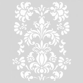 Artikel ST-1335 Anais Çiçek Motif Stencil Tasarımı 30x30 cm Kanvas Tablo