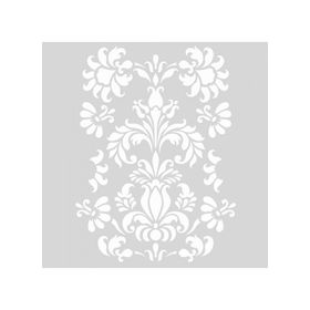 Artikel ST-1335 Anais Çiçek Motif Stencil Tasarımı 30x30 cm Kanvas Tablo