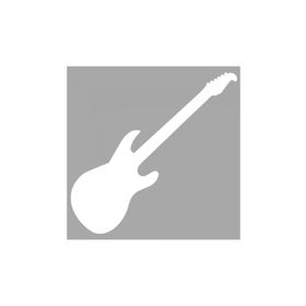 Artikel ST-1375 İkon Gitar Stencil Tasarımı 30x30 cm Kanvas Tablo