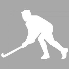 Artikel ST-1400 İkon Hokey Stencil Tasarımı 30x30 cm Kanvas Tablo