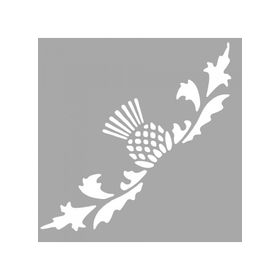 Artikel ST-1415 Ellis Çiçek Motif Stencil Tasarımı 30x30 cm Kanvas Tablo