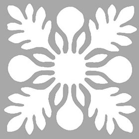 Artikel ST-1418 Kyla Karo Stencil Tasarımı 30x30 cm Kanvas Tablo