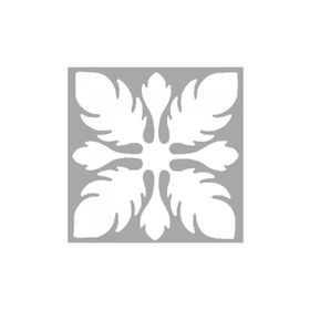 Artikel ST-1419 Harmony Karo Stencil Tasarımı 30x30 cm Kanvas Tablo
