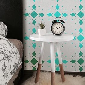 Artikel ST-143 Fayans Desen 6 Stencil Tasarımı 30x30 cm Kanvas Tablo