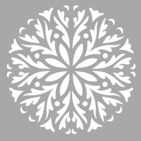 Artikel ST-1430 Ruth Vitray Motif 4 Stencil Tasarımı 30x30 cm Kanvas Tablo