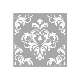 Artikel ST-1440 Aidan Karo Stencil Tasarımı 30x30 cm Kanvas Tablo