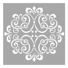 Artikel ST-1442 Robbie Motif Stencil Tasarımı 30x30 cm Kanvas Tablo