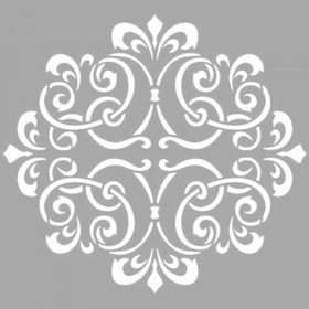 Artikel ST-1442 Robbie Motif Stencil Tasarımı 30x30 cm Kanvas Tablo