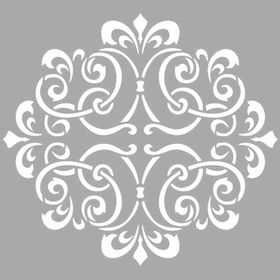 Artikel ST-1442 Robbie Motif Stencil Tasarımı 30x30 cm Kanvas Tablo