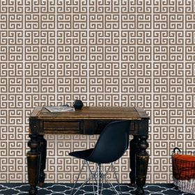 Artikel ST-146 Antik Desen Stencil Tasarımı 30x30 cm Kanvas Tablo