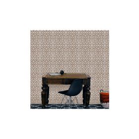 Artikel ST-146 Antik Desen Stencil Tasarımı 30x30 cm Kanvas Tablo