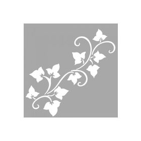 Artikel ST-1472 Nella Çiçek Motif Stencil Tasarımı 30x30 cm Kanvas Tablo