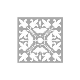Artikel ST-1478 Kelly Çiçek Motif Stencil Tasarımı 30x30 cm Kanvas Tablo