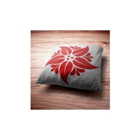 Artikel ST-150 Plumeria Stencil Tasarımı 30x30 cm Kanvas Tablo