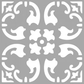 Artikel ST-1522 Ursula Karo Stencil Tasarımı 30x30 cm Kanvas Tablo