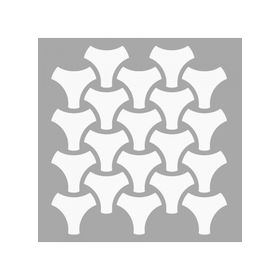 Artikel ST-1550 Briege Desen Stencil Tasarımı 30x30 cm Kanvas Tablo