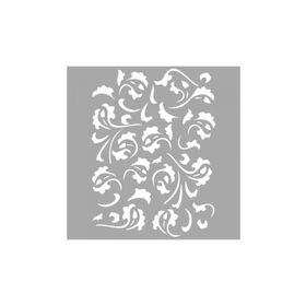 Artikel ST-1611 Annalee Motif Stencil Tasarımı 30x30 cm Kanvas Tablo