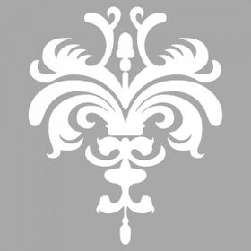 Artikel ST-1613 Passion Motif Stencil Tasarımı 30x30 cm Kanvas Tablo