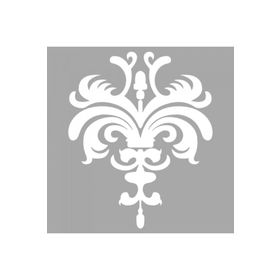 Artikel ST-1613 Passion Motif Stencil Tasarımı 30x30 cm Kanvas Tablo