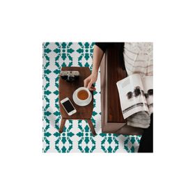 Artikel ST-165 Karanfil Stencil Tasarımı 30x30 cm Kanvas Tablo