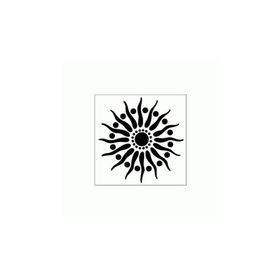 Artikel ST-231 Sole Stencil Tasarımı 30x30 cm Kanvas Tablo