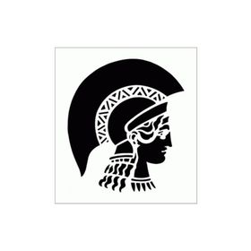 Artikel ST-245 Roma Askeri Stencil Tasarımı 30x30 cm Kanvas Tablo