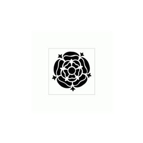 Artikel ST-271 Blossom Stencil Tasarımı 30x30 cm Kanvas Tablo