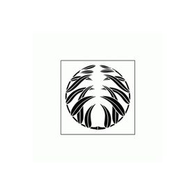 Artikel ST-285 Bambu Garland Stencil Tasarımı 30x30 cm Kanvas Tablo