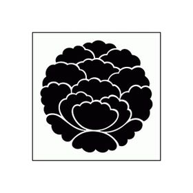Artikel ST-310 Japon Bulutu Stencil Tasarımı 30x30 cm Kanvas Tablo