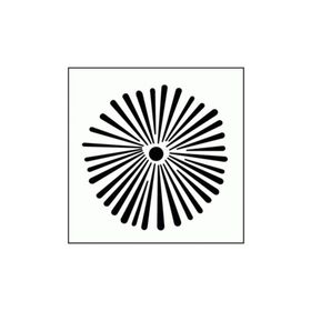 Artikel ST-311 Huzmeler Stencil Tasarımı 30x30 cm Kanvas Tablo