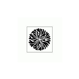 Artikel ST-320 Mercanlar Stencil Tasarımı 30x30 cm Kanvas Tablo