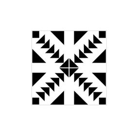 Artikel ST-341 Tribal Karo Stencil Tasarımı 30x30 cm Kanvas Tablo