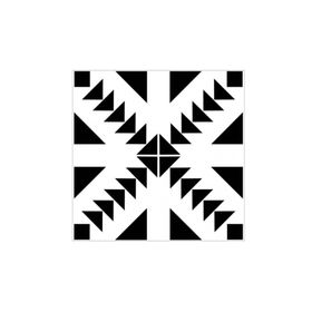Artikel ST-341 Tribal Karo Stencil Tasarımı 30x30 cm Kanvas Tablo