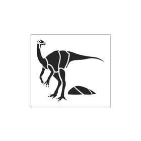 Artikel ST-390 Trodon Stencil Tasarımı 30x30 cm Kanvas Tablo