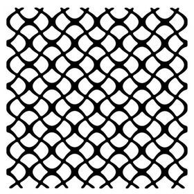 Artikel ST-395 Kaldırım Deseni Stencil Tasarımı 30x30 cm Kanvas Tablo