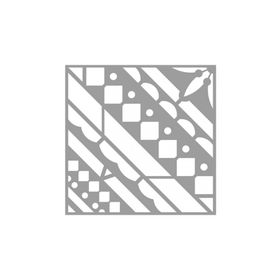 Artikel ST-408 Kızılderili Desen Stencil Tasarımı 30x30 cm Kanvas Tablo