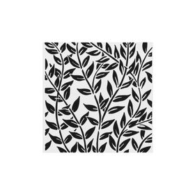 Artikel ST-420 Sarmaşık Deseni Stencil Tasarımı 30x30 cm Kanvas Tablo