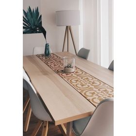 Artikel ST-424 Karo 15 Stencil Tasarımı 30x30 cm Kanvas Tablo