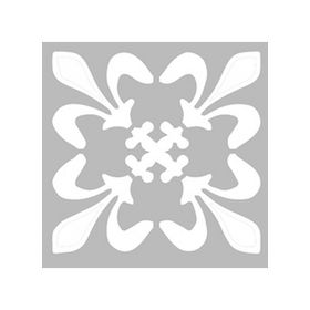 Artikel ST-440 Karo 22 Stencil Tasarımı 30x30 cm Kanvas Tablo