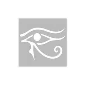 Artikel ST-460 Horus'un Gözü Stencil Tasarımı 30x30 cm Kanvas Tablo