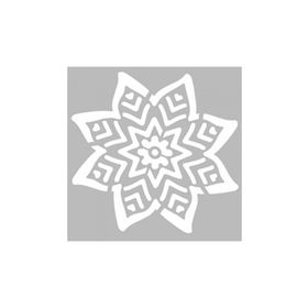 Artikel ST-461 Mandala 17 Stencil Tasarımı 30x30 cm Kanvas Tablo