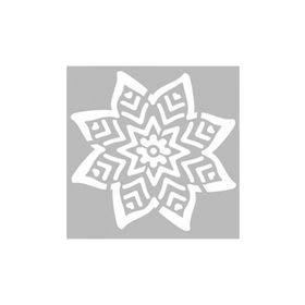 Artikel ST-461 Mandala 17 Stencil Tasarımı 30x30 cm Kanvas Tablo