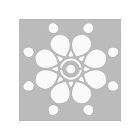 Artikel ST-465 Basit Mandala 3 Stencil Tasarımı 30x30 cm Kanvas Tablo