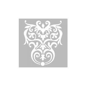 Artikel ST-480 Damask 7 Stencil Tasarımı 30x30 cm Kanvas Tablo