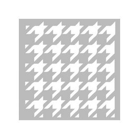Artikel ST-487 Haute Couture Desen Stencil Tasarımı 30x30 cm Kanvas Tablo
