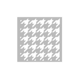 Artikel ST-487 Haute Couture Desen Stencil Tasarımı 30x30 cm Kanvas Tablo