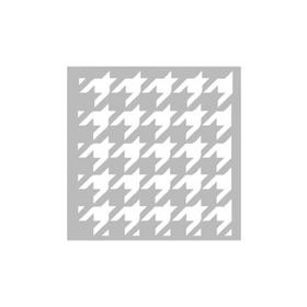 Artikel ST-487 Haute Couture Desen Stencil Tasarımı 30x30 cm Kanvas Tablo