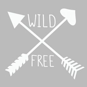 Artikel ST-497 Wild Free 1 Stencil Tasarımı 30x30 cm Kanvas Tablo